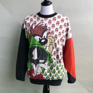 ‘90s LOONEY TUNES (Reversible!) Vintage Pullover